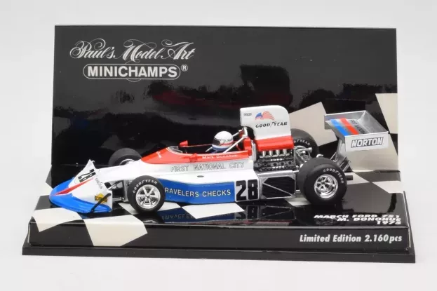 Minichamps March F1 751 Ford N 28 Season 1975 M.donohue 1:43 430750028